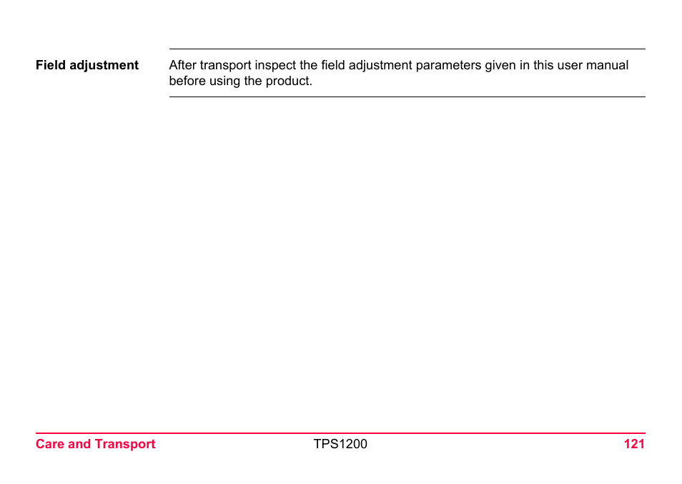 LEICA TPS1200 User Manual | Page 121 / 226