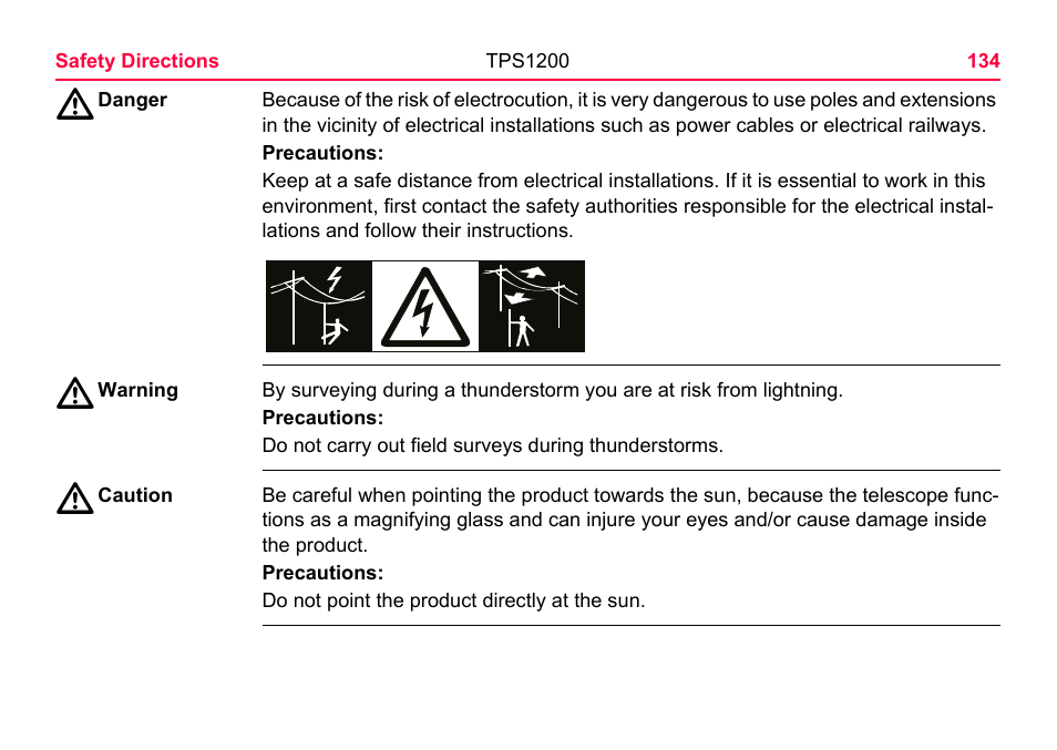 LEICA TPS1200 User Manual | Page 134 / 226