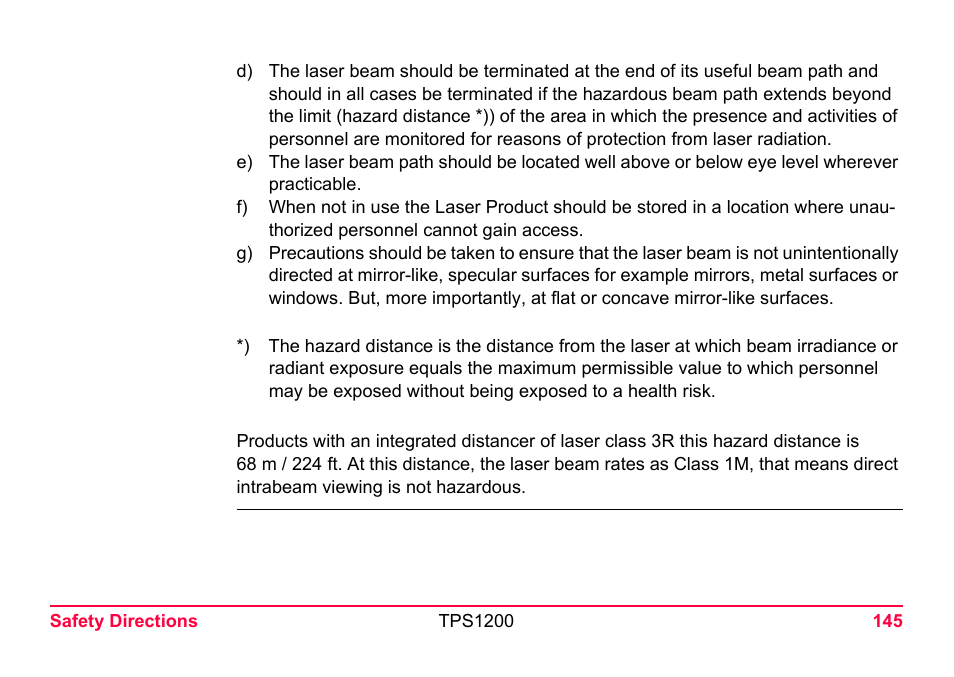 LEICA TPS1200 User Manual | Page 145 / 226