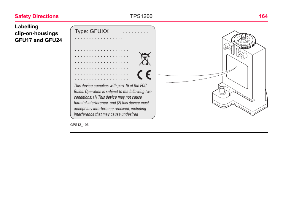 LEICA TPS1200 User Manual | Page 164 / 226