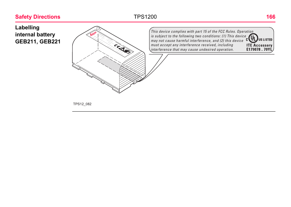 LEICA TPS1200 User Manual | Page 166 / 226