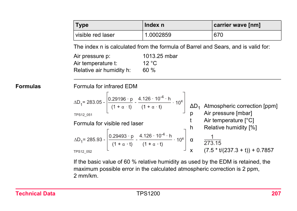 LEICA TPS1200 User Manual | Page 207 / 226