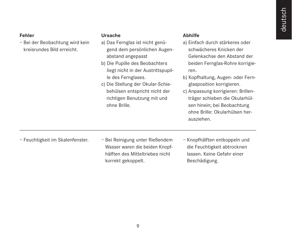 Deutsch | LEICA TRINOVID 7/8/10 X 42 BN User Manual | Page 13 / 77