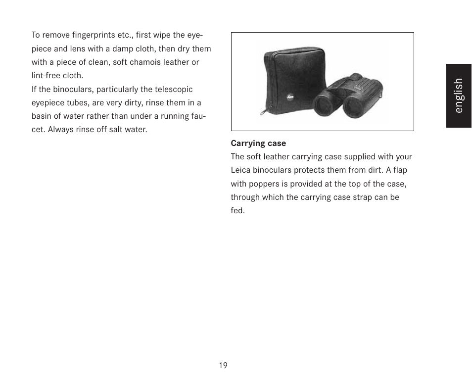 English | LEICA TRINOVID 7/8/10 X 42 BN User Manual | Page 23 / 77