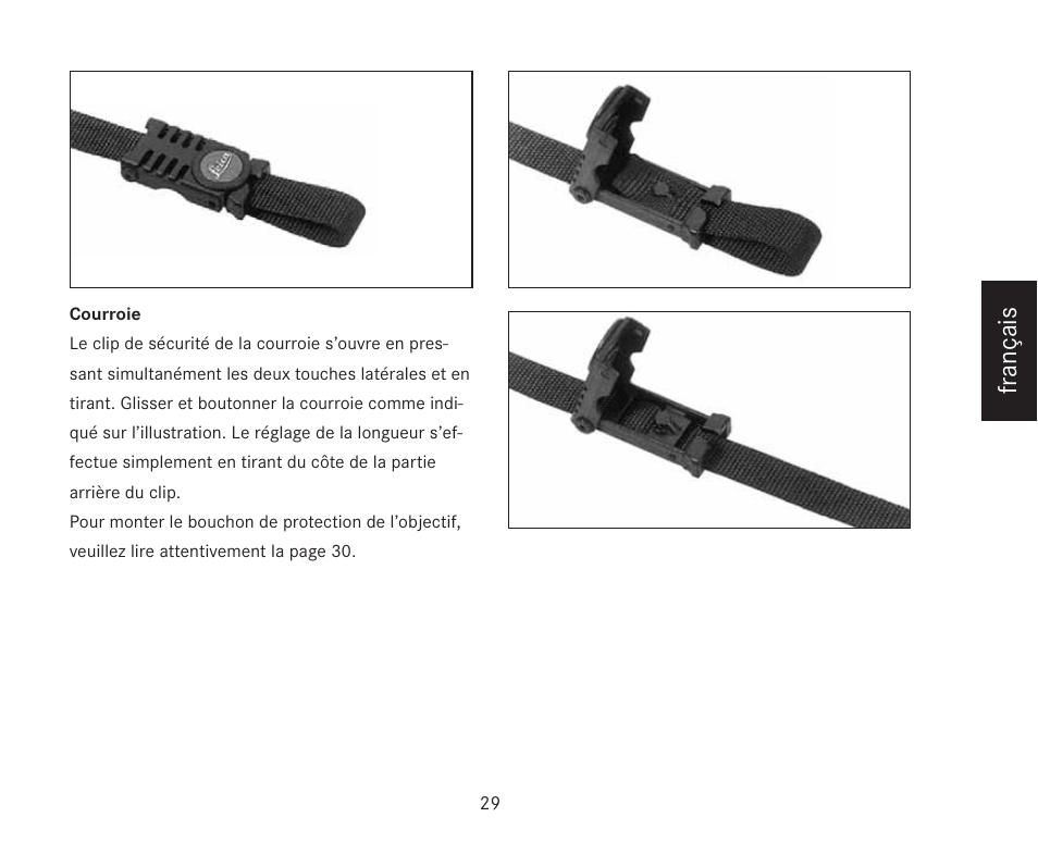 Fr ançais | LEICA TRINOVID 7/8/10 X 42 BN User Manual | Page 33 / 77