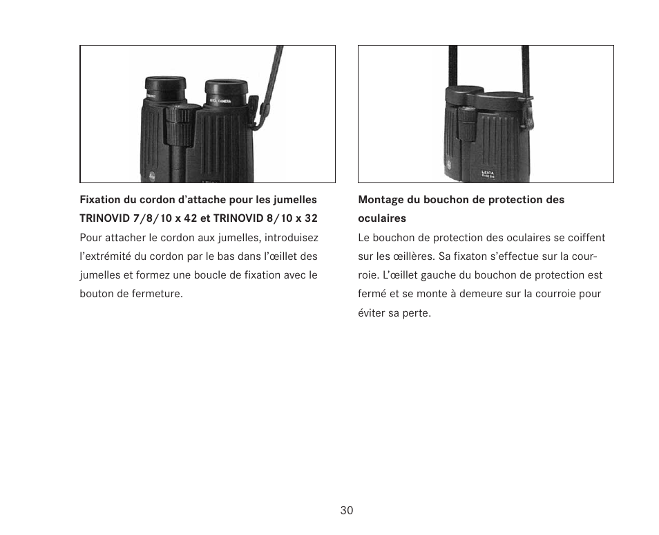 LEICA TRINOVID 7/8/10 X 42 BN User Manual | Page 34 / 77