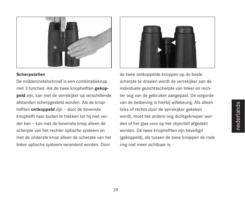 Nederlands | LEICA TRINOVID 7/8/10 X 42 BN User Manual | Page 43 / 77