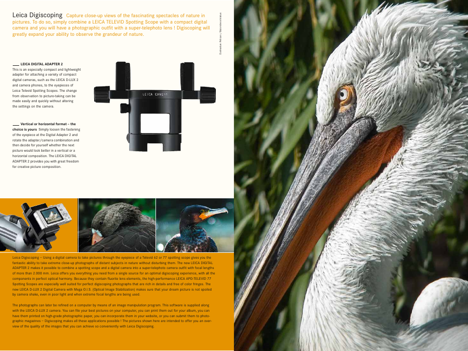 Leica digiscoping | LEICA Geovid 10x42 BRF User Manual | Page 31 / 51