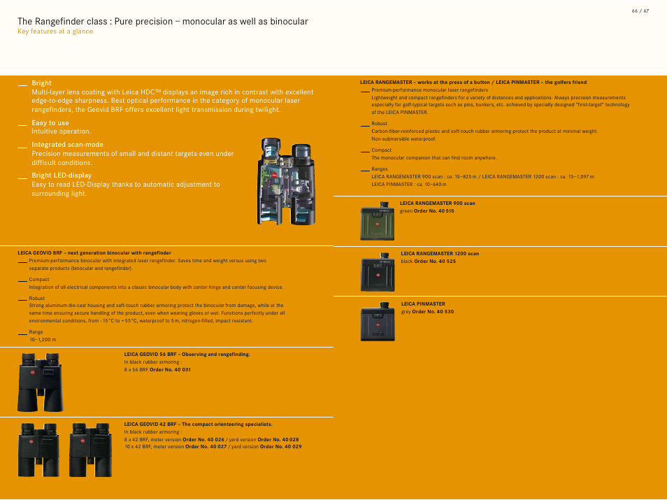 LEICA Geovid 10x42 BRF User Manual | Page 36 / 51