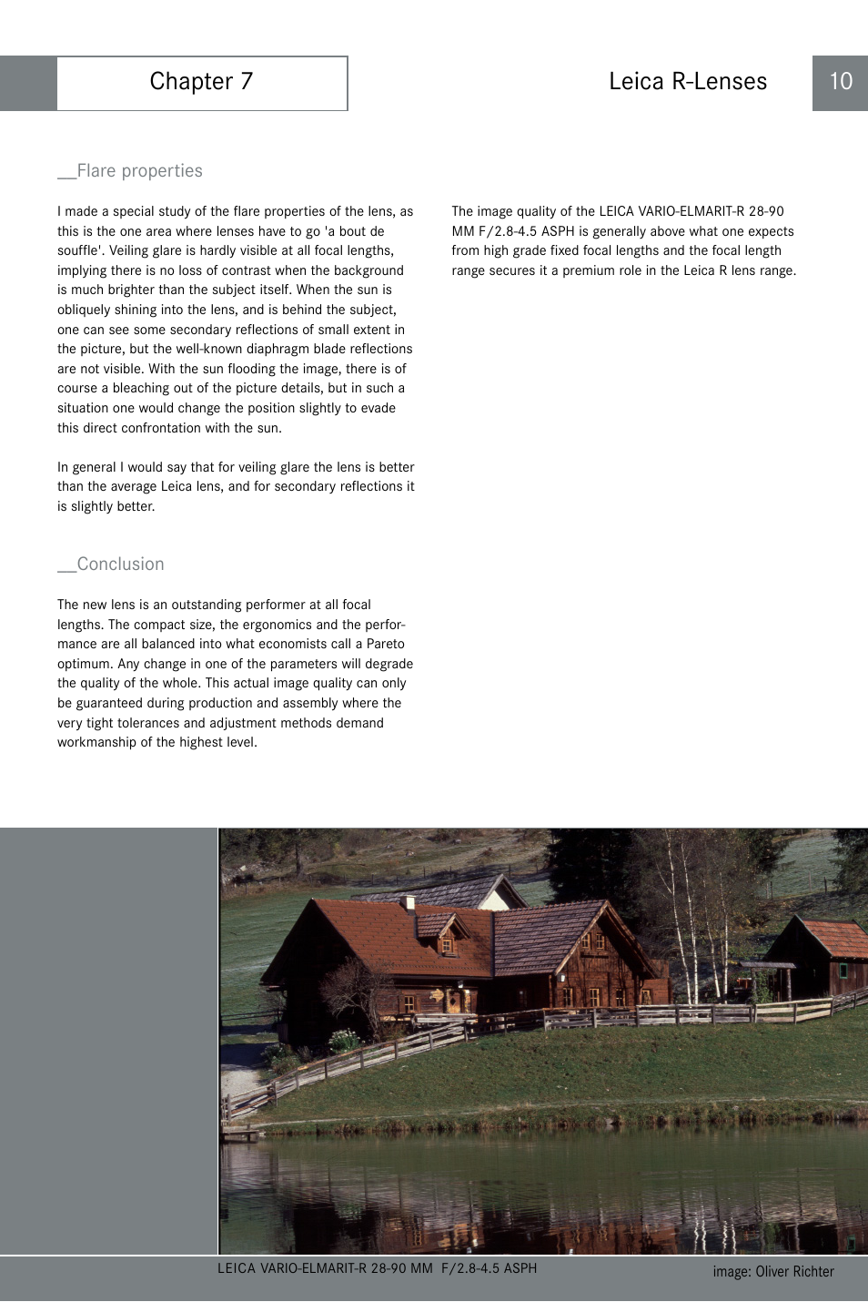 Chapter 7 leica r-lenses 10 | LEICA R-Lenses User Manual | Page 10 / 10
