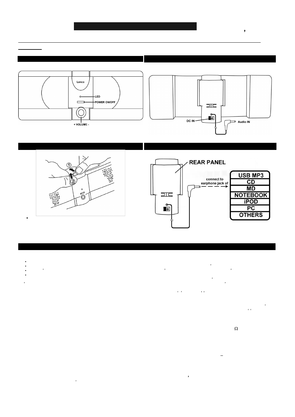 Lenco Marine FSP-020 User Manual | Page 2 / 6