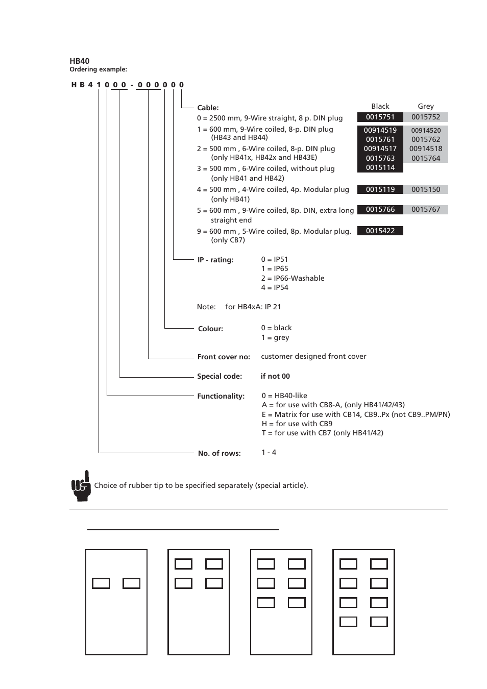 Linak HB40 User Manual | Page 3 / 4