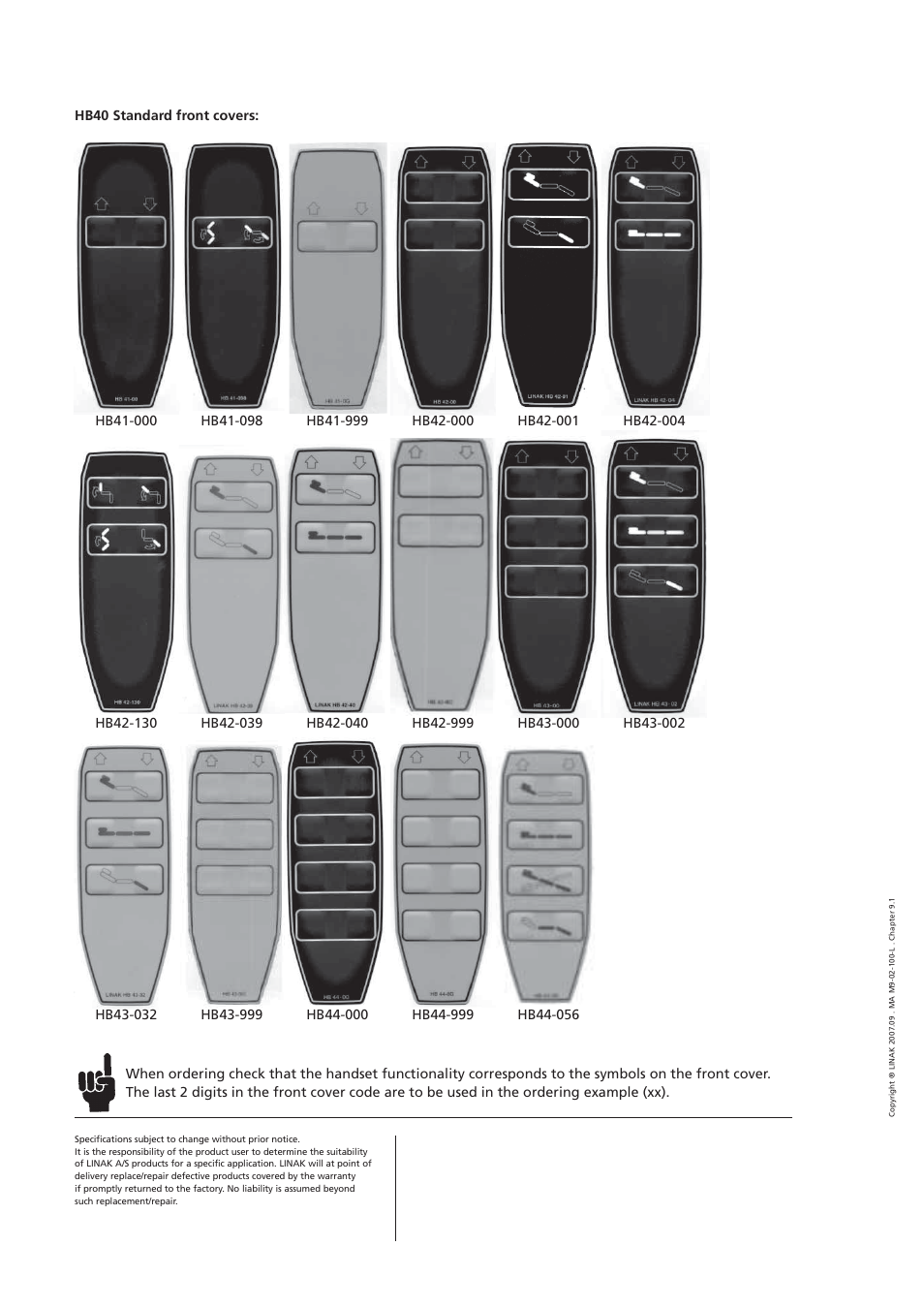 Linak HB40 User Manual | Page 4 / 4