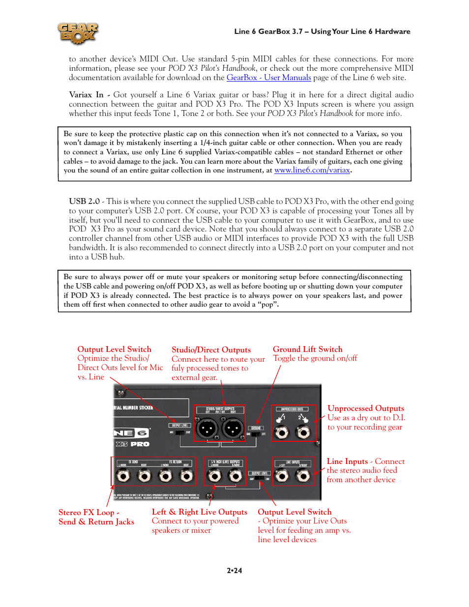 Line 6 3.7 User Manual | Page 31 / 223