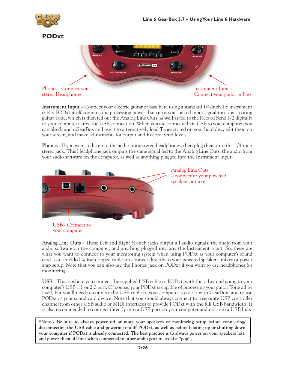 Podxt | Line 6 3.7 User Manual | Page 33 / 223