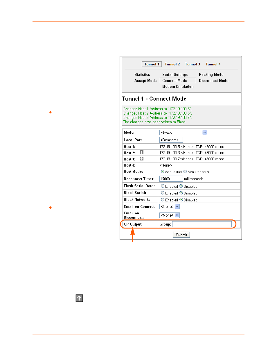 Connecting multiple hosts, Host list promotion, Figure 6-17 host 1, host 2, host 3 exchanged | Lantronix XPORT PROTM 900-560 User Manual | Page 50 / 154