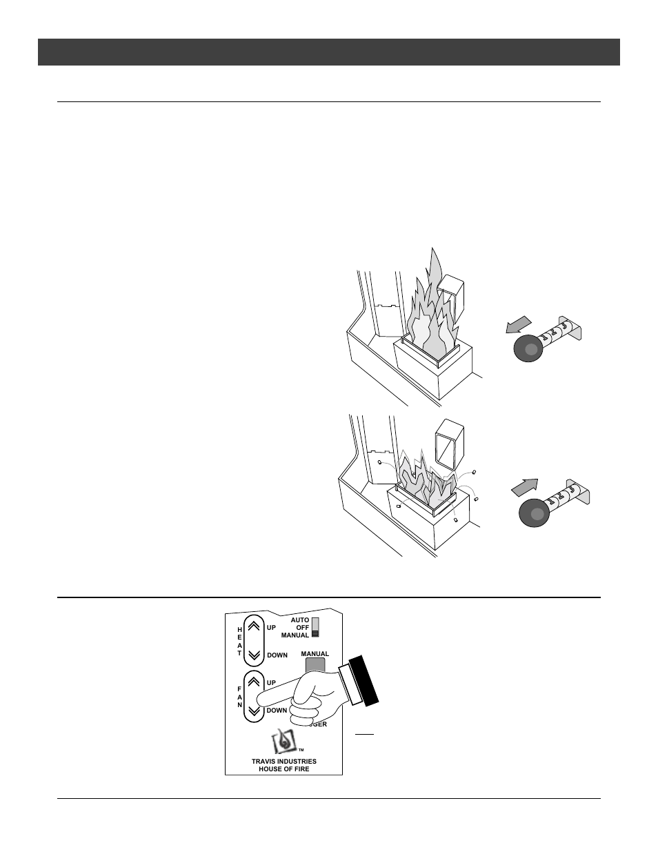 Operation, Restrictor adjustment, Adjusting the fan speed | Travis industries, Not enough air, Too much air | Lopi Yankee PS User Manual | Page 24 / 42