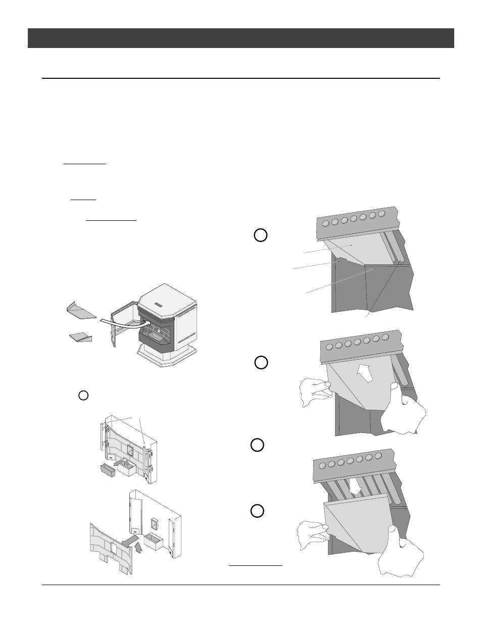 Maintenance, Bc d e, Travis industries | Clean the baffles | Lopi Yankee PS User Manual | Page 31 / 42