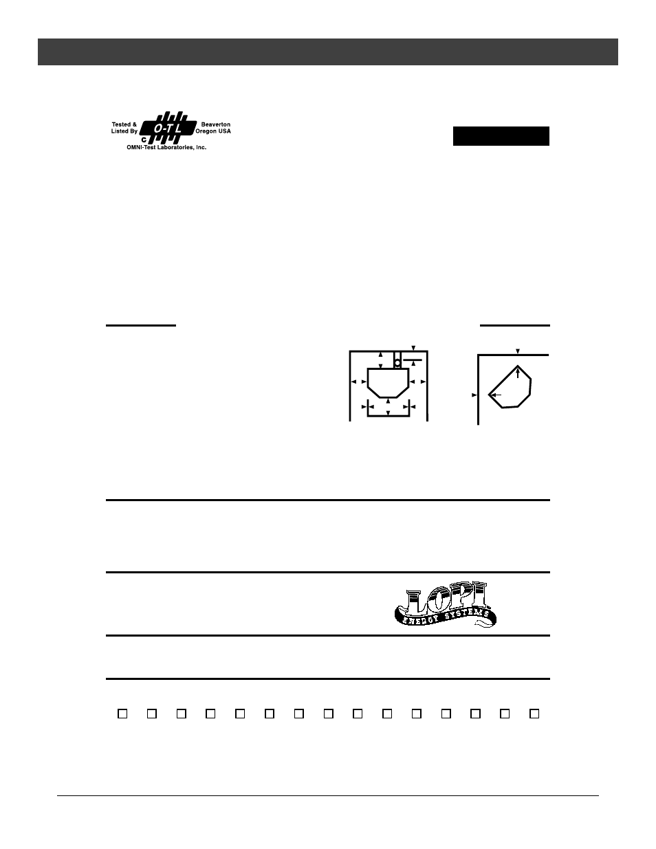 Safety label, Travis industries, Serial no | Lopi Yankee PS User Manual | Page 40 / 42