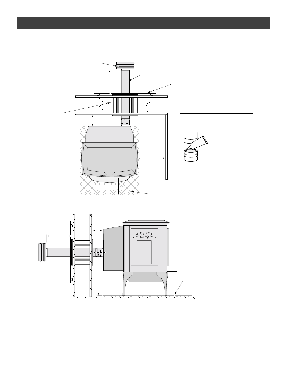 Installation, For qualified installers only) | Lopi Leyden Pellet Stove User Manual | Page 14 / 42