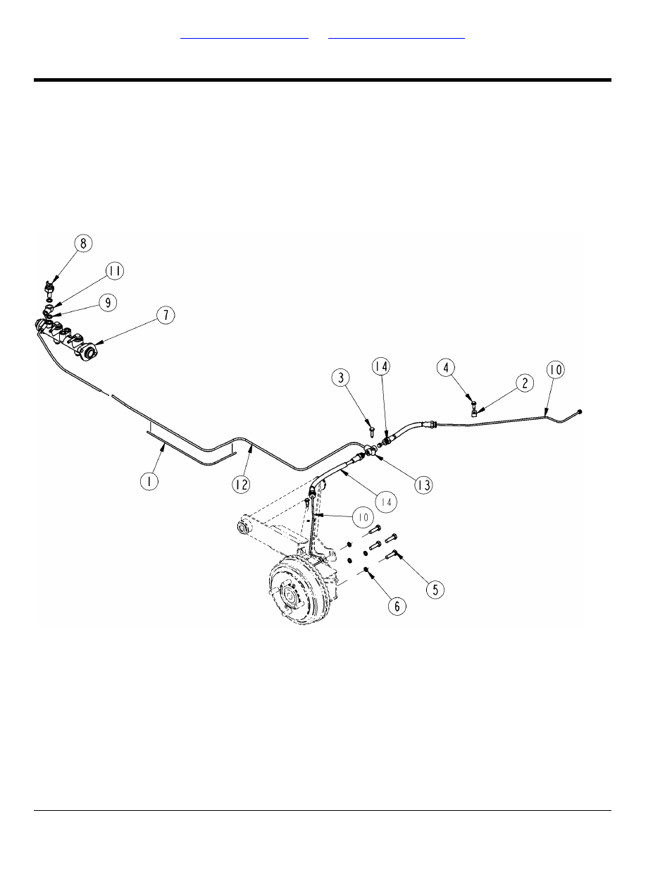 Brake system rear, Table of contents part number index | Land Pride Treker 700-109P User Manual | Page 36 / 104
