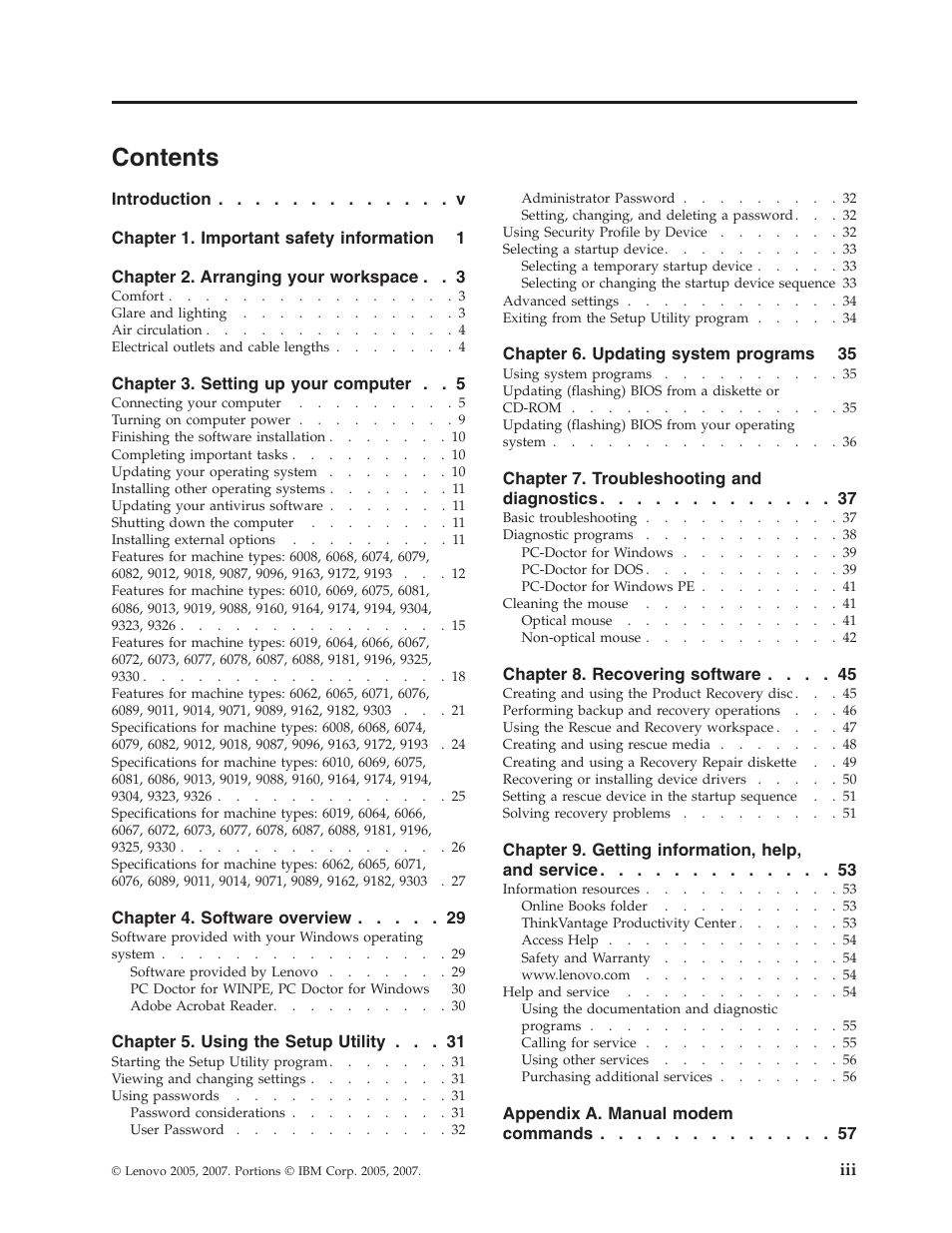 Lenovo 6088 User Manual | Page 5 / 80