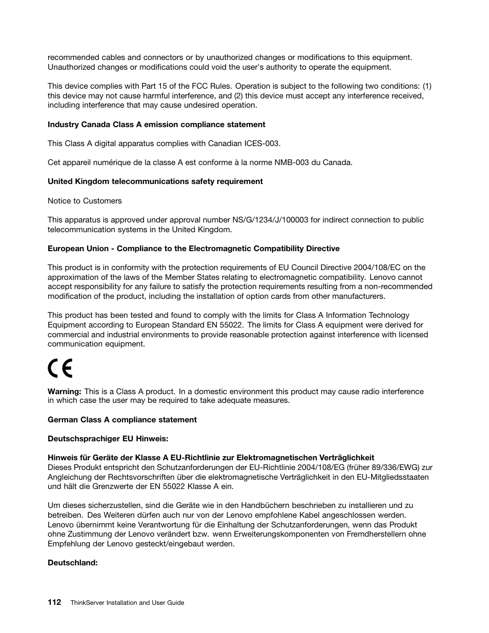 Lenovo 1046 User Manual | Page 122 / 130