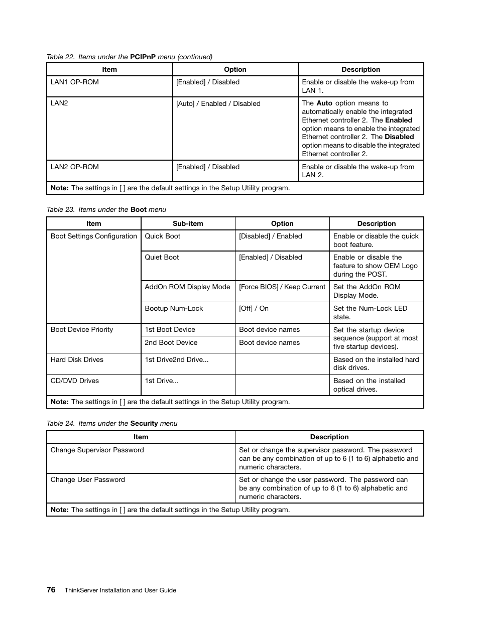 Lenovo 1046 User Manual | Page 86 / 130