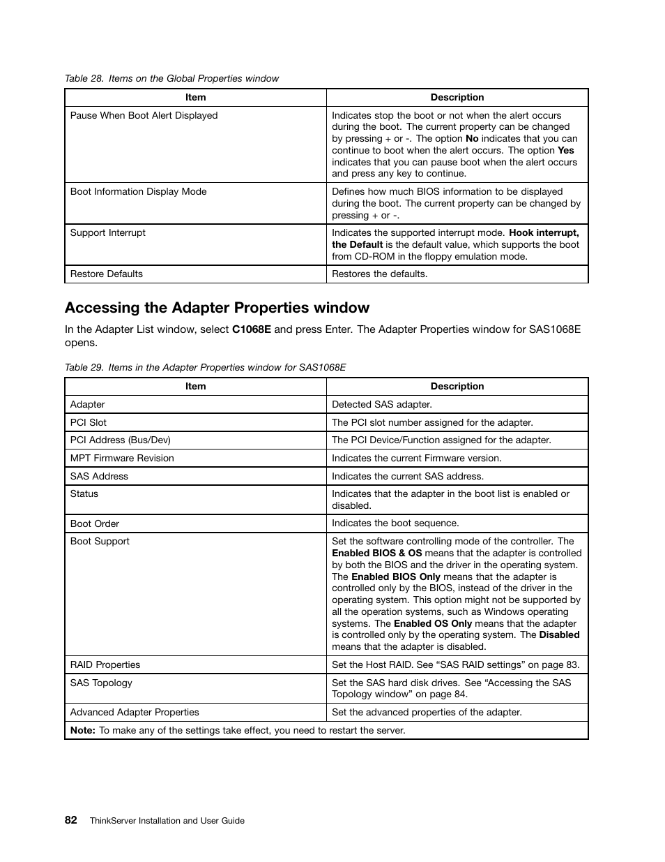 Accessing the adapter properties window | Lenovo 1046 User Manual | Page 92 / 130