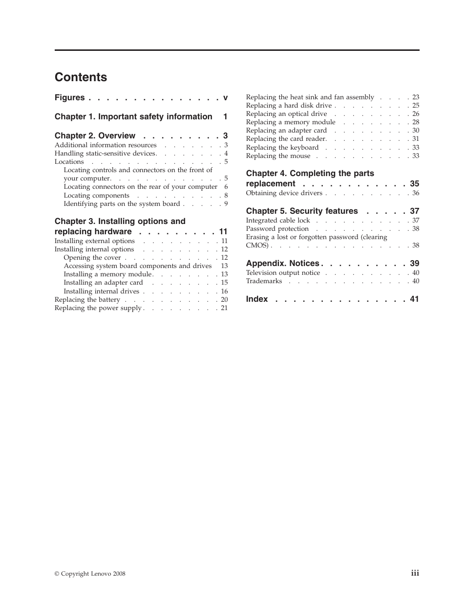 Lenovo 7360 User Manual | Page 5 / 52