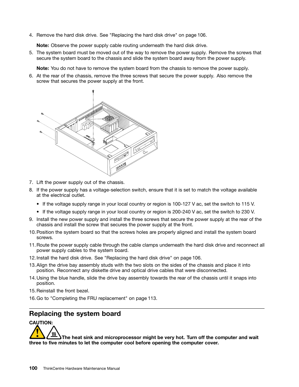 Replacing the system board | Lenovo 9354 User Manual | Page 106 / 480