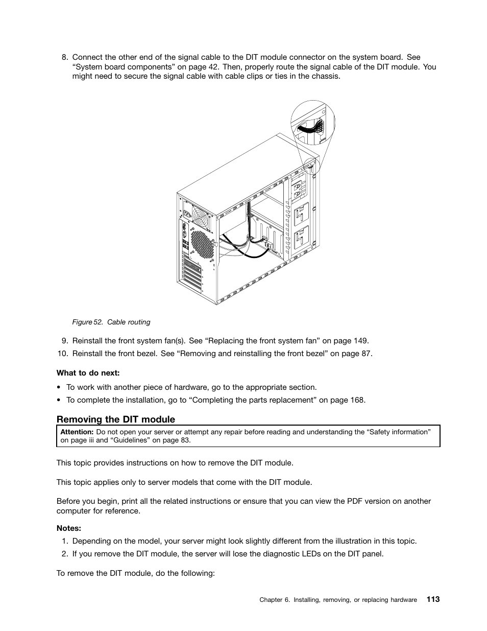 Lenovo THINKSERVER 392 User Manual | Page 125 / 248