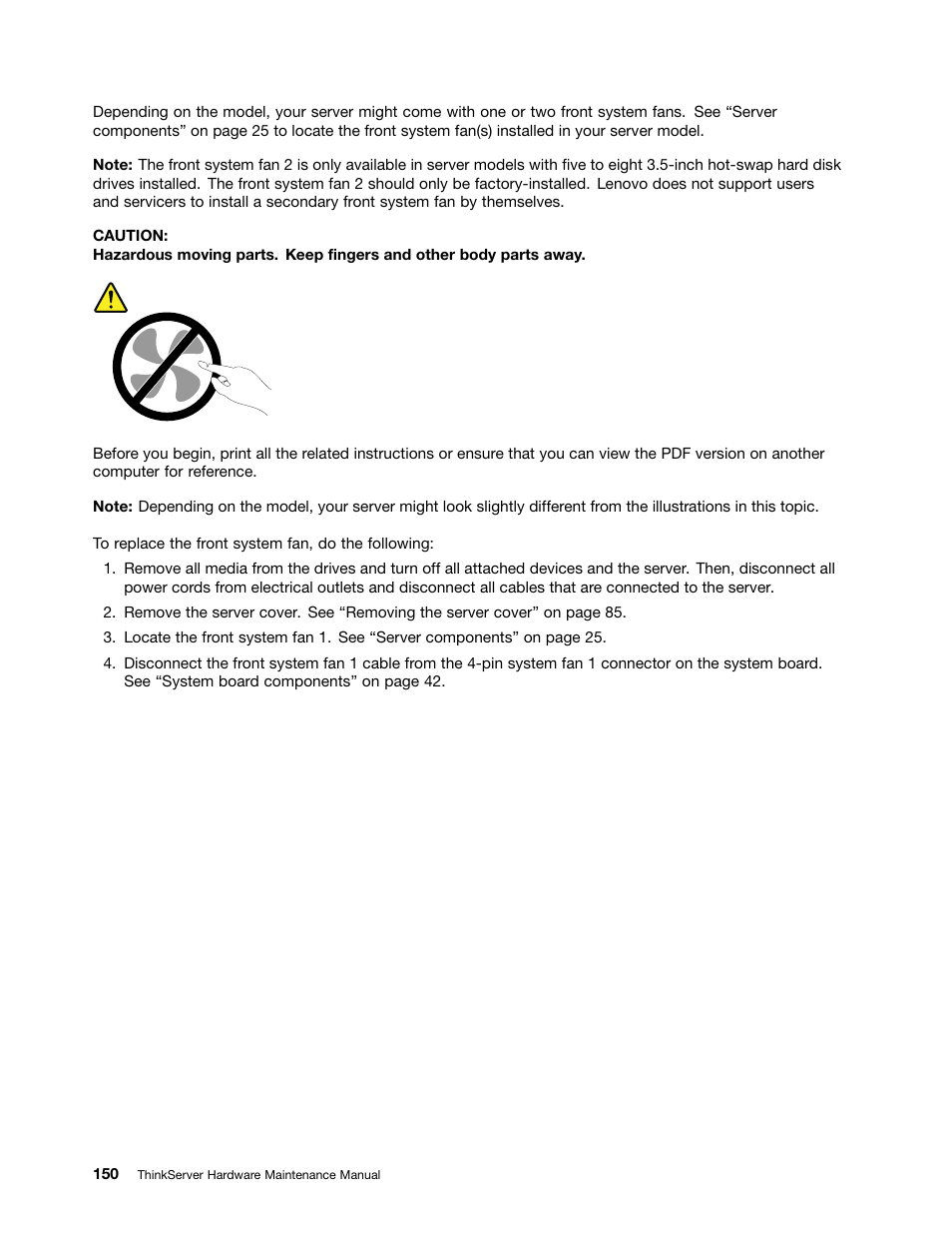 Lenovo THINKSERVER 392 User Manual | Page 162 / 248