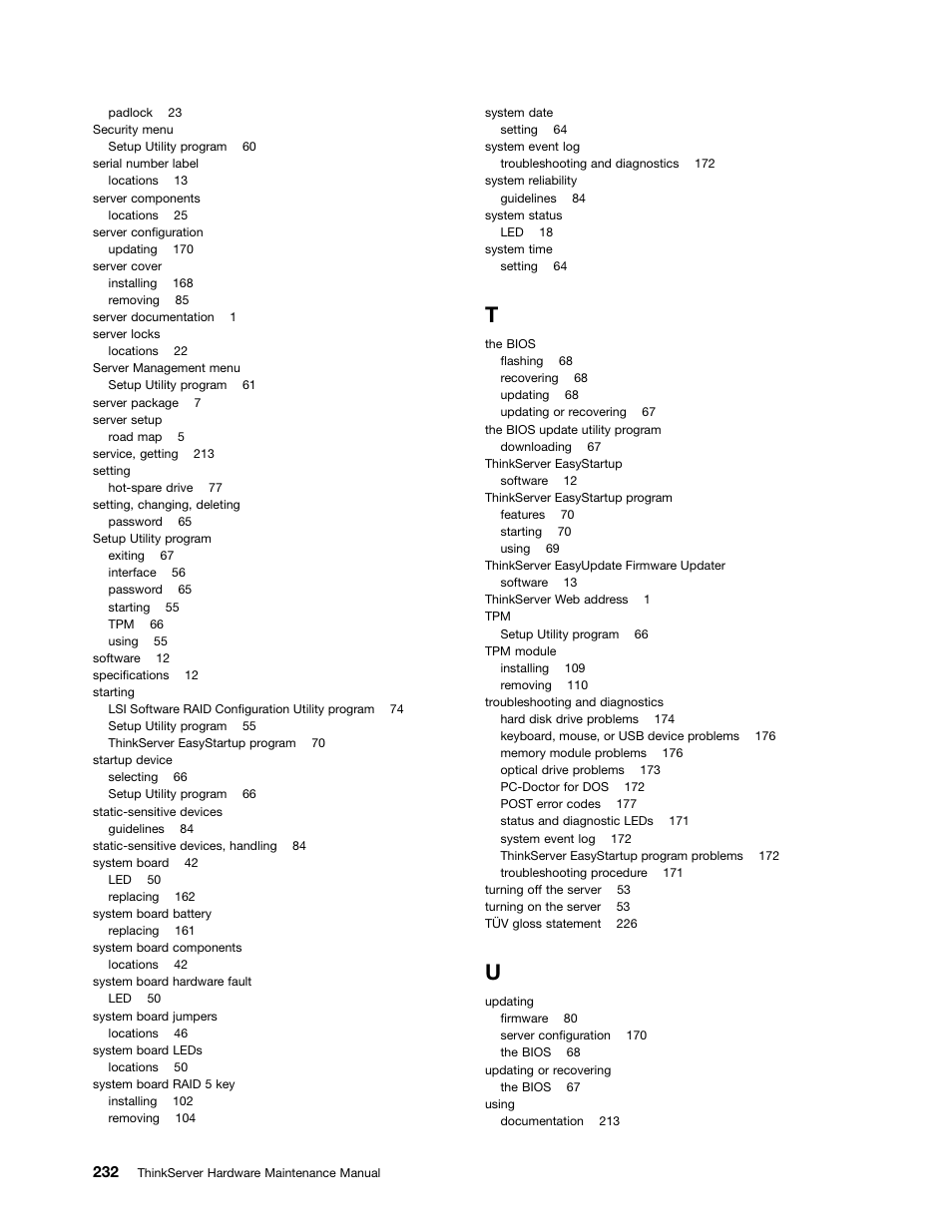 Lenovo THINKSERVER 392 User Manual | Page 244 / 248