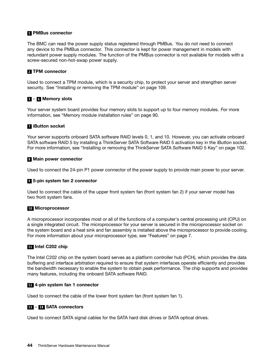 Lenovo THINKSERVER 392 User Manual | Page 56 / 248