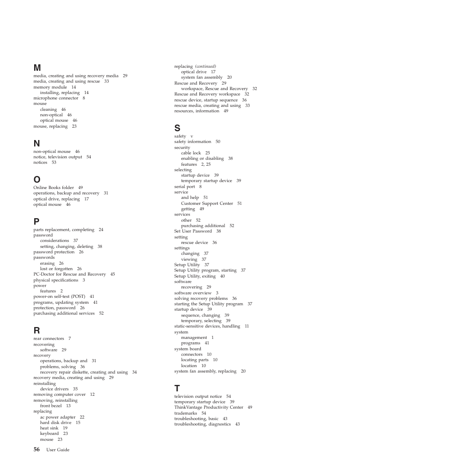 Lenovo 5354 User Manual | Page 64 / 68