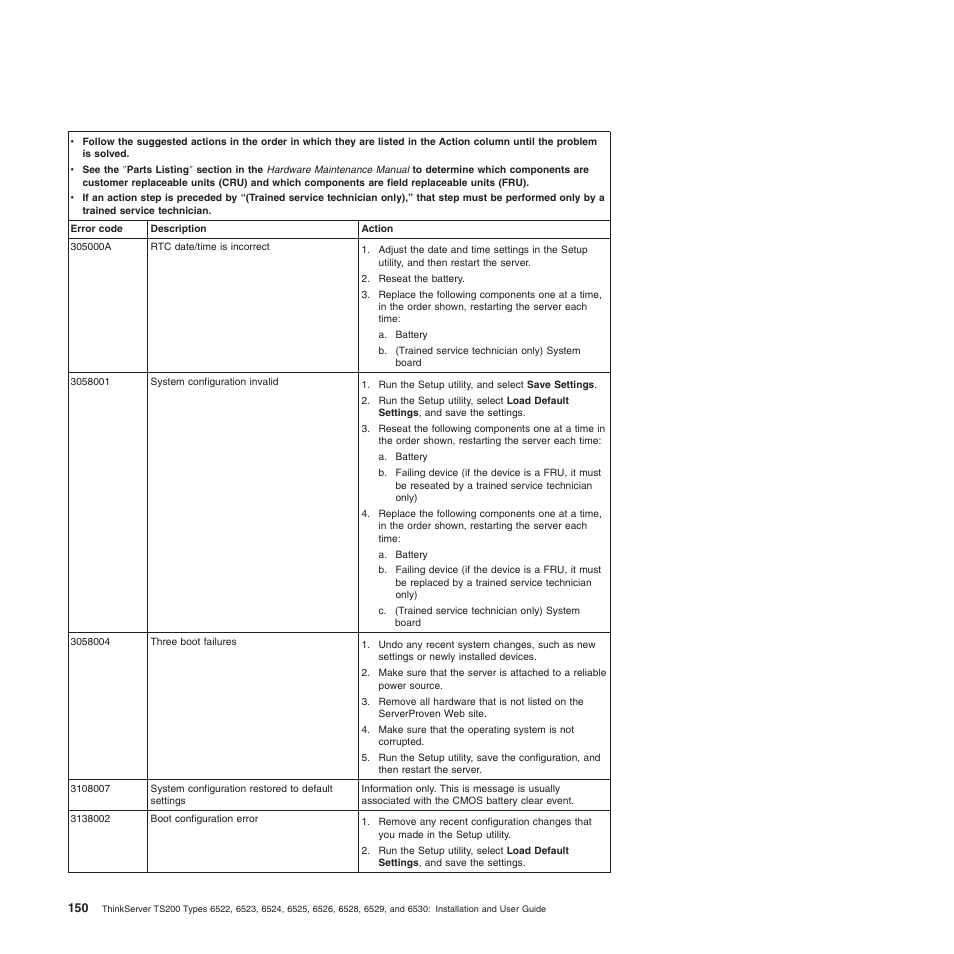 Lenovo 6528 User Manual | Page 166 / 216