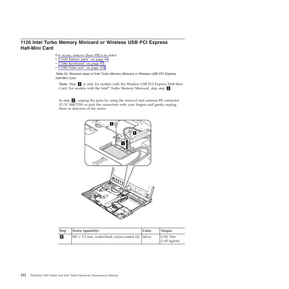 Lenovo X200 User Manual | Page 120 / 260