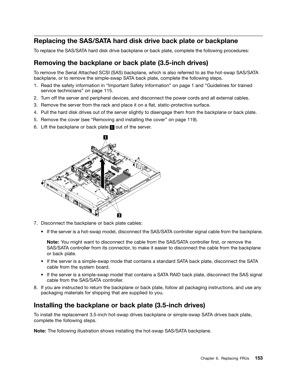 Removing the | Lenovo 6532 User Manual | Page 161 / 240