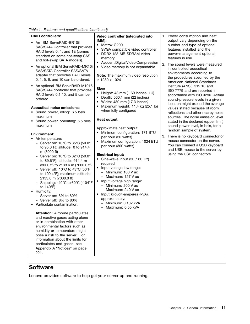Software | Lenovo 6532 User Manual | Page 19 / 240