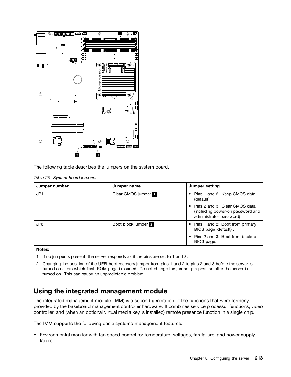 Using the integrated management module | Lenovo 6532 User Manual | Page 221 / 240