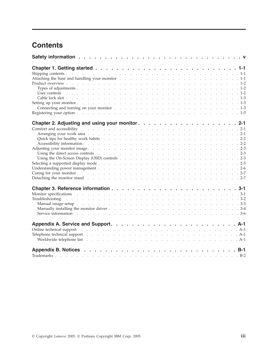 Lenovo L151 User Manual | Page 3 / 29