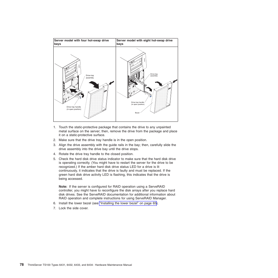 Lenovo TS100 User Manual | Page 96 / 284