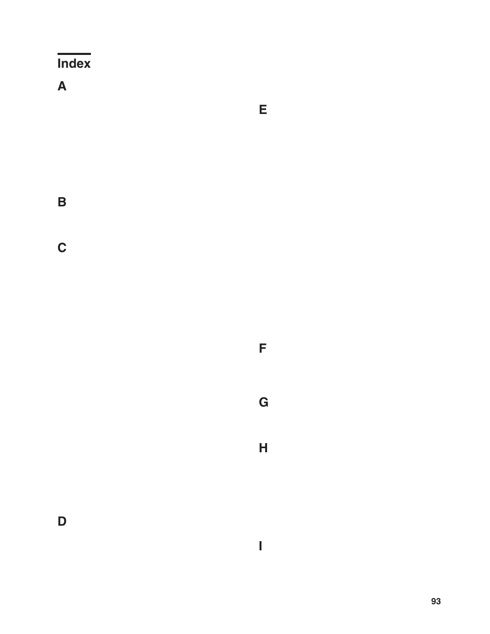 Index | Lenovo 6446 User Manual | Page 107 / 112