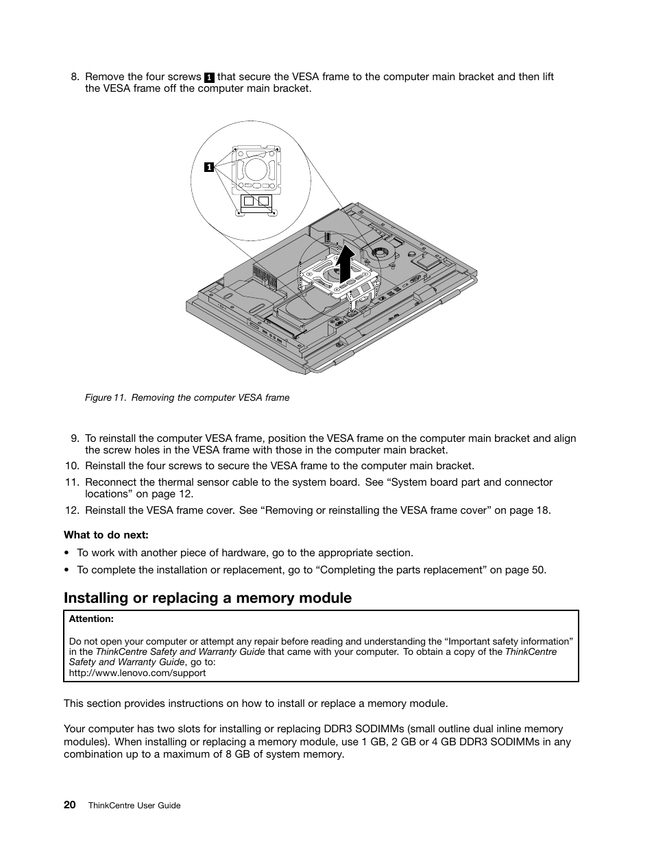 Installing or replacing a memory module | Lenovo 5248 User Manual | Page 28 / 98