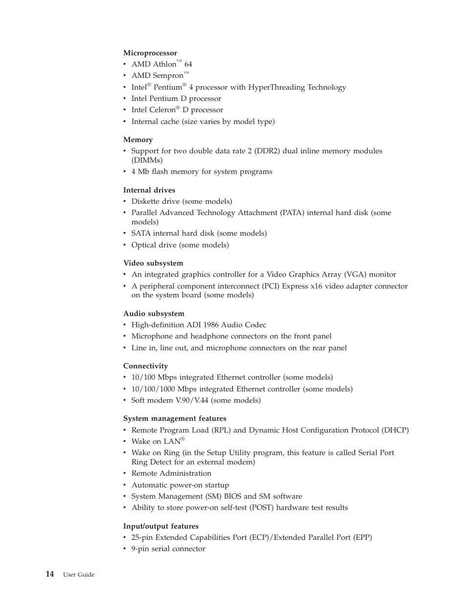 Lenovo 6491 User Manual | Page 34 / 98