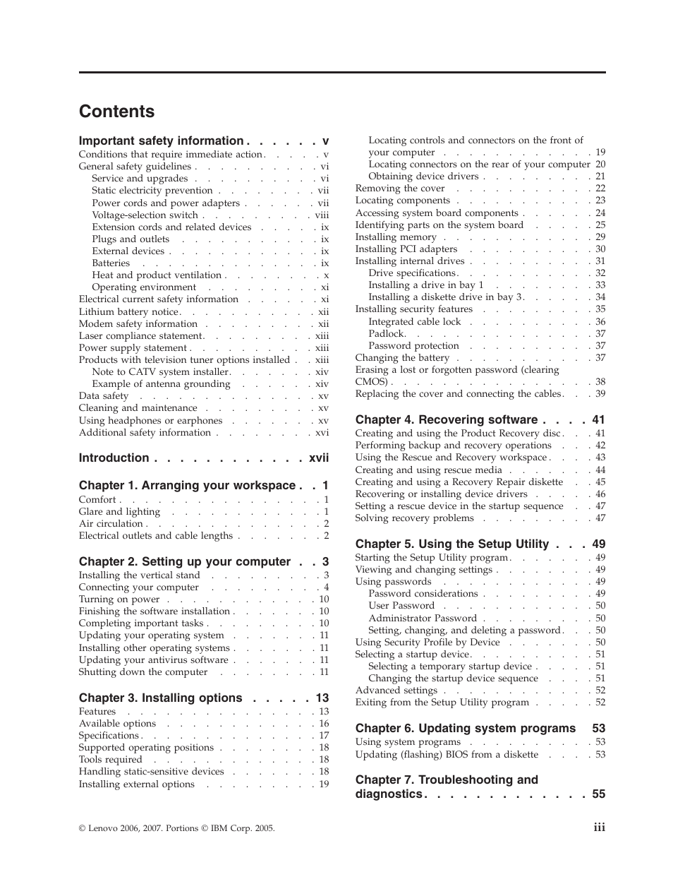 Lenovo 6491 User Manual | Page 5 / 98