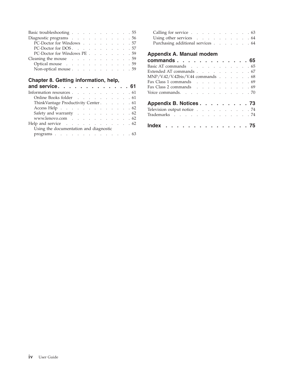 Lenovo 6491 User Manual | Page 6 / 98