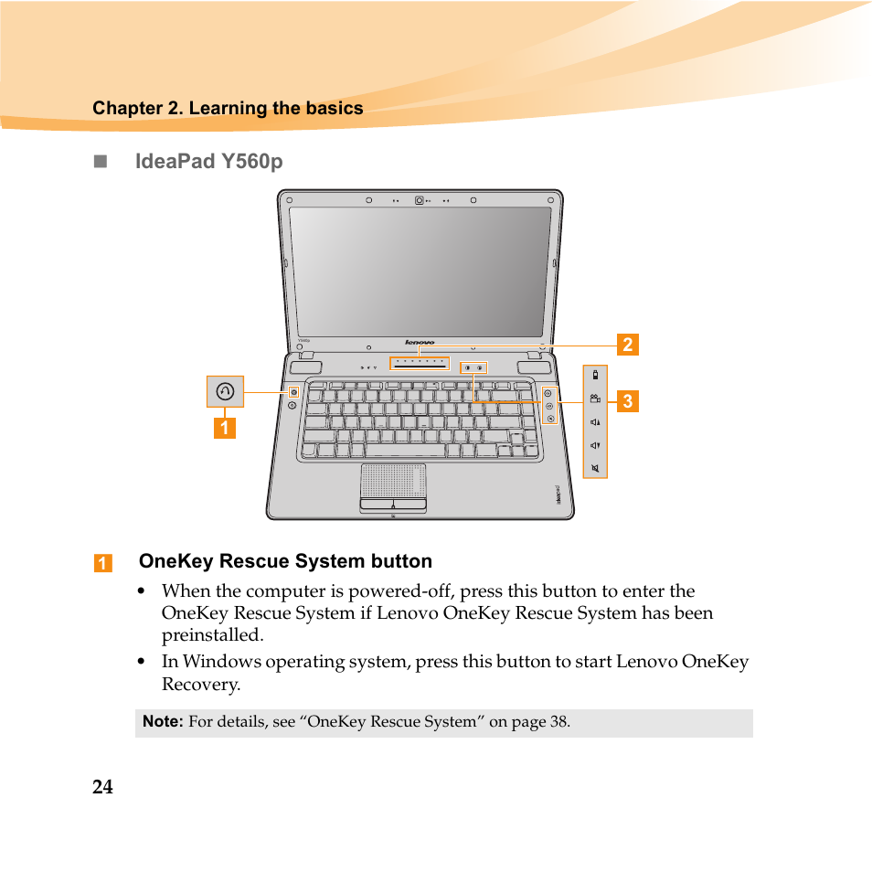 Lenovo IDEAPAD Y560P User Manual | Page 38 / 145