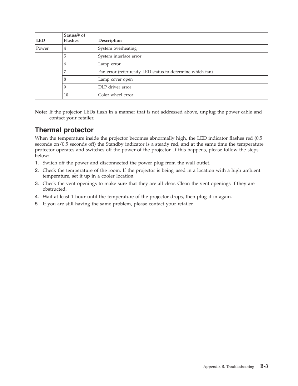 Thermal protector, Thermal, Protector | Lenovo C500 User Manual | Page 61 / 92